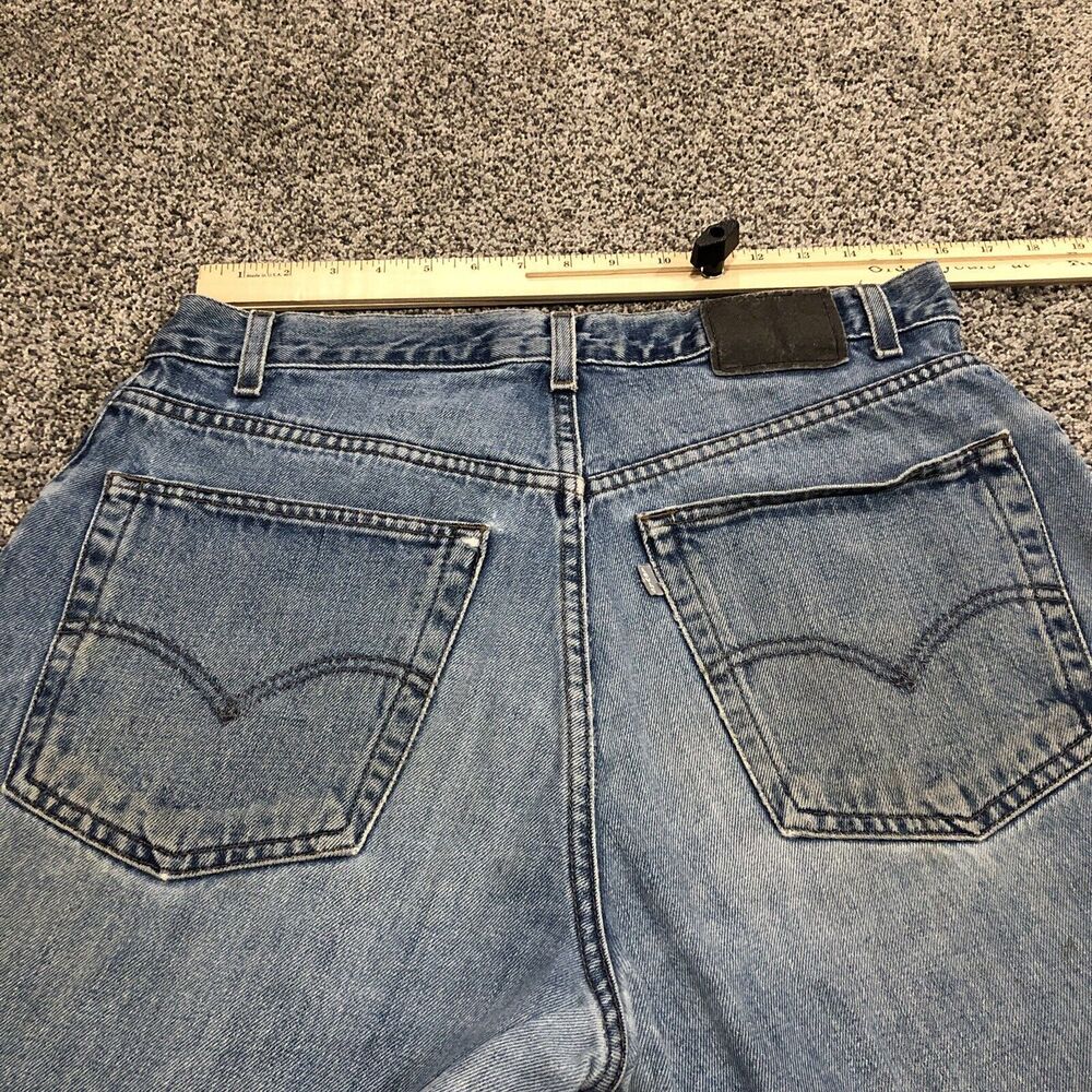 VTG Levis SilverTab Jeans Mens 33x29 Blue Loose Relaxed Straight Denim - Picture 4 of 13